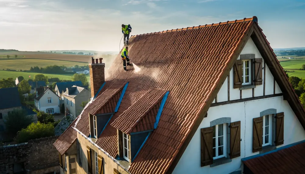 nettoyage toiture normandie