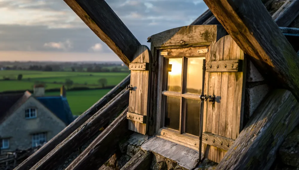 Fenêtre de toit à Glos